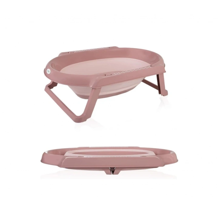 BFS  BabyJem Katlanır Banyo 5Li Küvet Seti 596 Somon