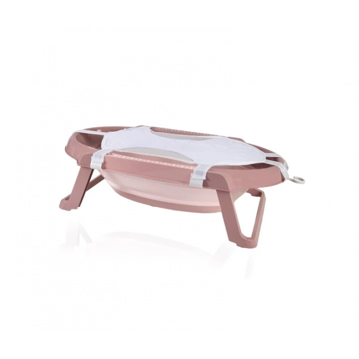 BFS  BabyJem Katlanır Banyo 5Li Küvet Seti 596 Somon