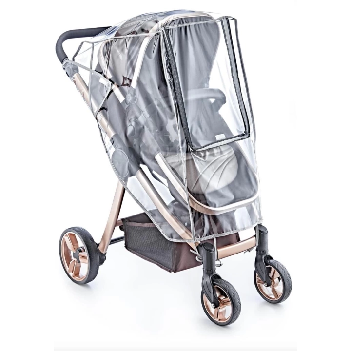 BFS  BabyJem Reflektörlü Lüks Bebek Arabası Yağmurluğu 549