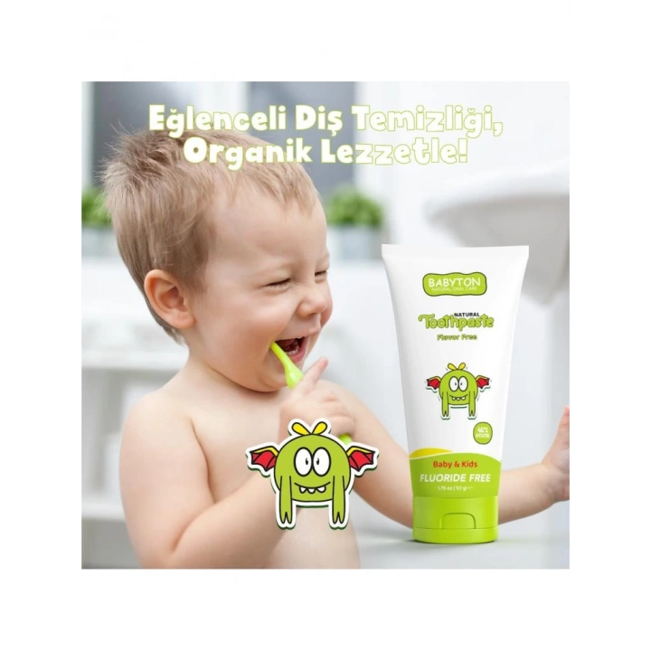 BFS   Babyton Organik Doğal Natural Diş Macunu 50 Gr