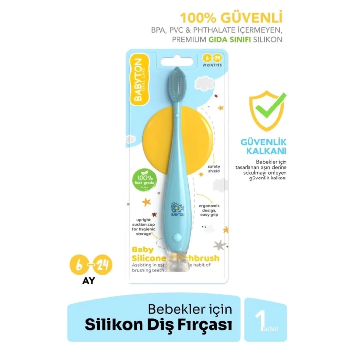 BFS   Babyton Silikon Diş Fırçası