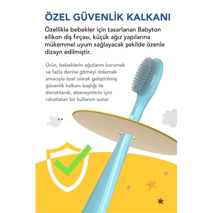BFS   Babyton Silikon Diş Fırçası