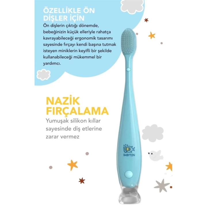 BFS   Babyton Silikon Diş Fırçası