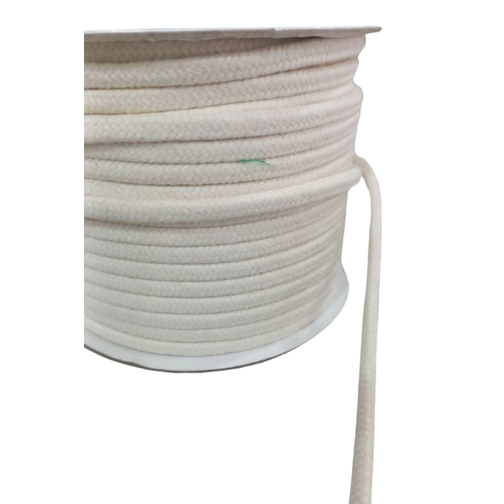 BFS Bağcık İpi Pamuk 0,5 cm Krem 1 Metre