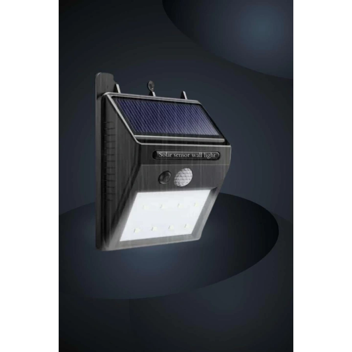 BFS Bahçe Aydınlatma Sensörlü Güneş Enerjili Duvar Lambası 40 Led Işık