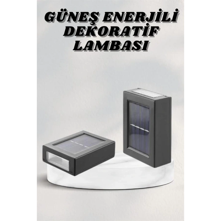 BFS Bahçe Aydınlatması Solar Güneş Enerjili Dekoratik Led Işıklı Lamba