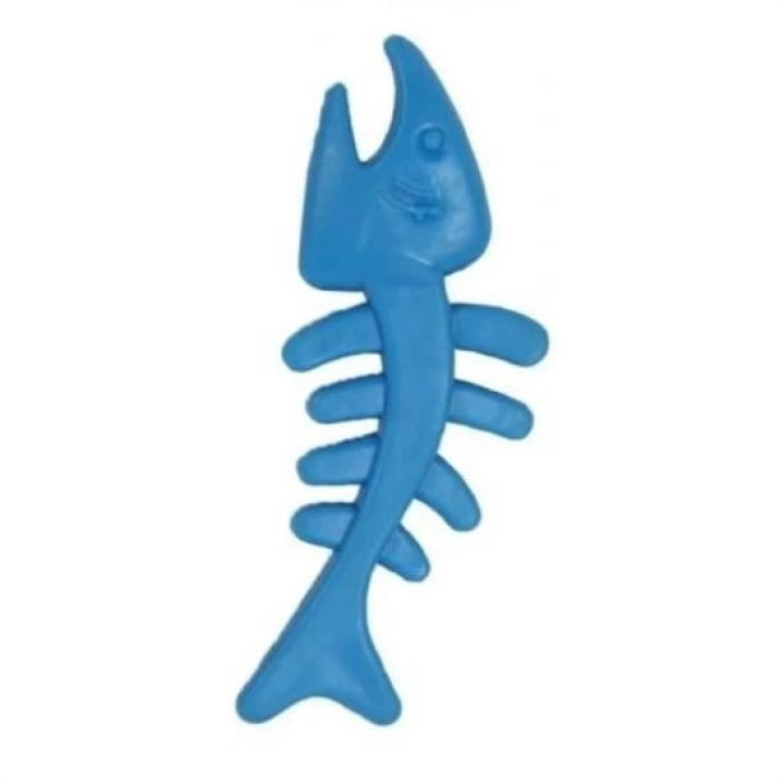 BFS  Balık Kemiği İskelet Şekilli Renkli Plastik Kedi Oyuncağı
