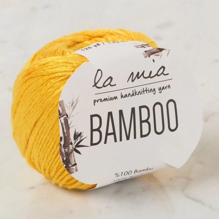 BFS  Bamboo Hardal Sarı El Örgü İpi - L003 - 33853