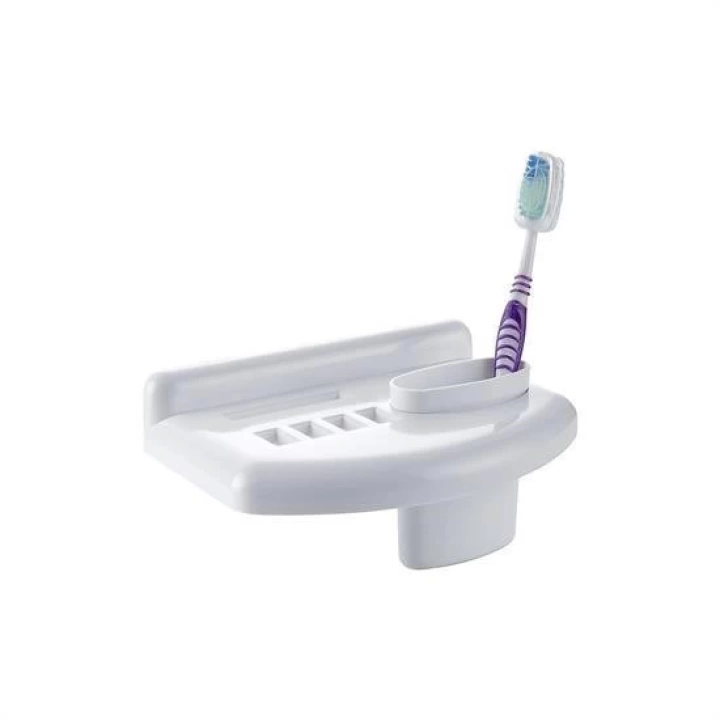 BFS  Banyo Diş Macunu Diş Fırçası Tutacağı Bardağı Fırçalık Stand