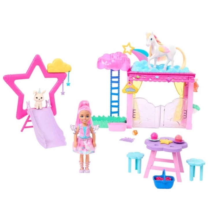 BFS   Barbie a Touch of Magic Chelsea ve Pegasus Oyun Seti HNT67