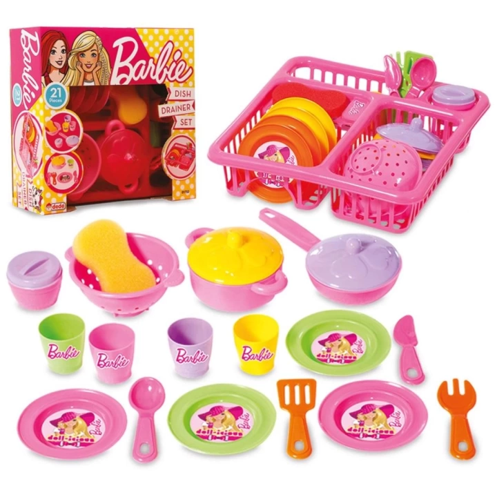 BFS   Barbie Bulaşıklık 21 Parça