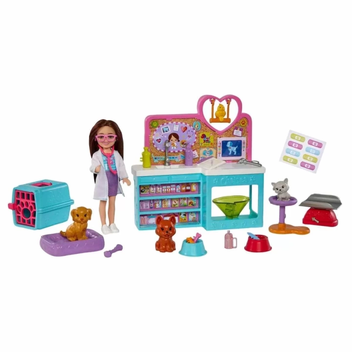 BFS   Barbie Chelsea Meslekleri Öğreniyor Veteriner Oyun Seti HGT12