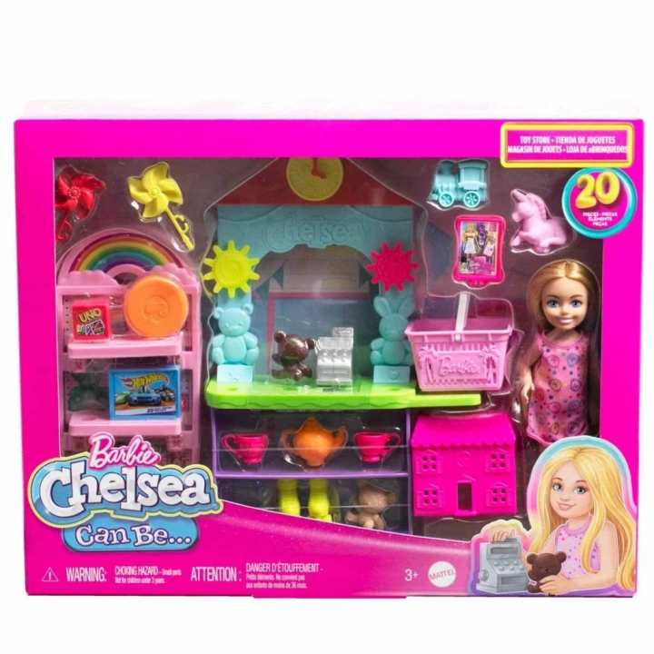 BFS   Barbie Chelsea Oyuncak Dükkanı Oyun Seti HNY59