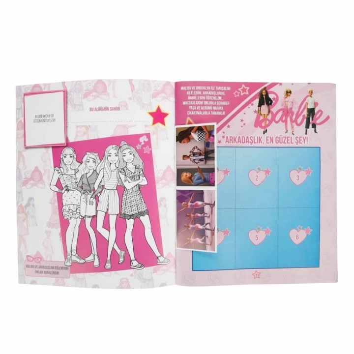 BFS   Barbie Çıkartma Albümü
