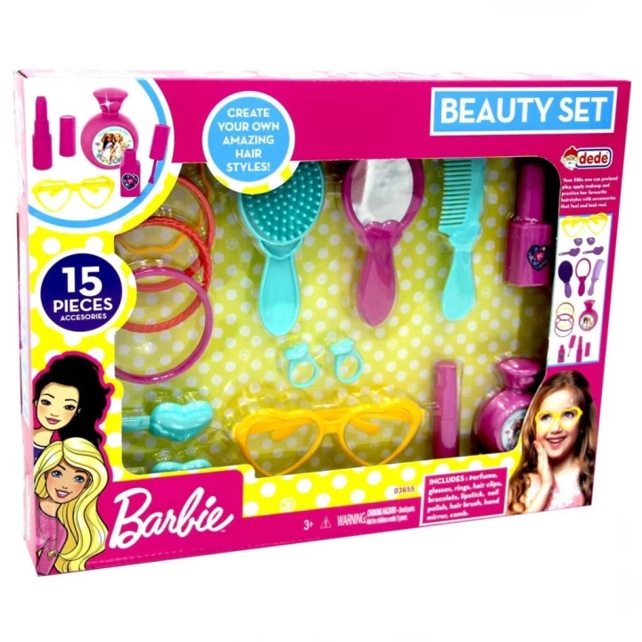 BFS   Barbie Kutulu Güzellik Seti 15 Parça