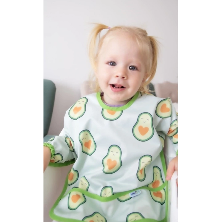 BFS  Baskılı BLW Kollu Önlük 784 Avokado