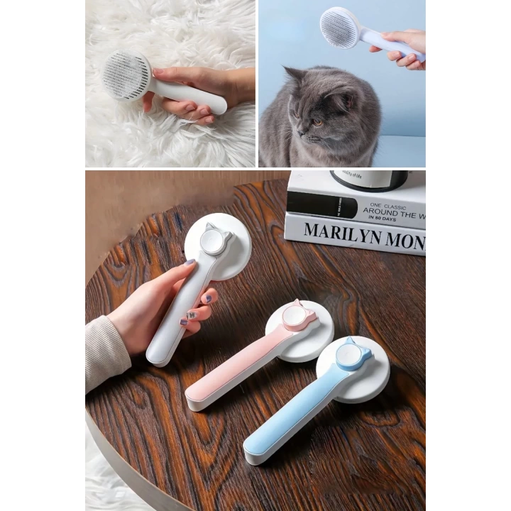 BFS  Basmalı Kedi Köpek Tüy Toparlayıcı Masaj Etkili Pet Fırçası