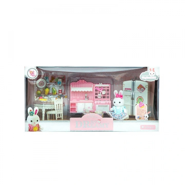 BFS Bay Dreamy Tavşan Büyük Mutfak Oyun Seti NessiWorld