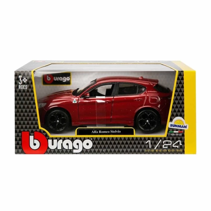 BFS   Bburago 1:24 Alfa Romeo Stelvio Model Araba