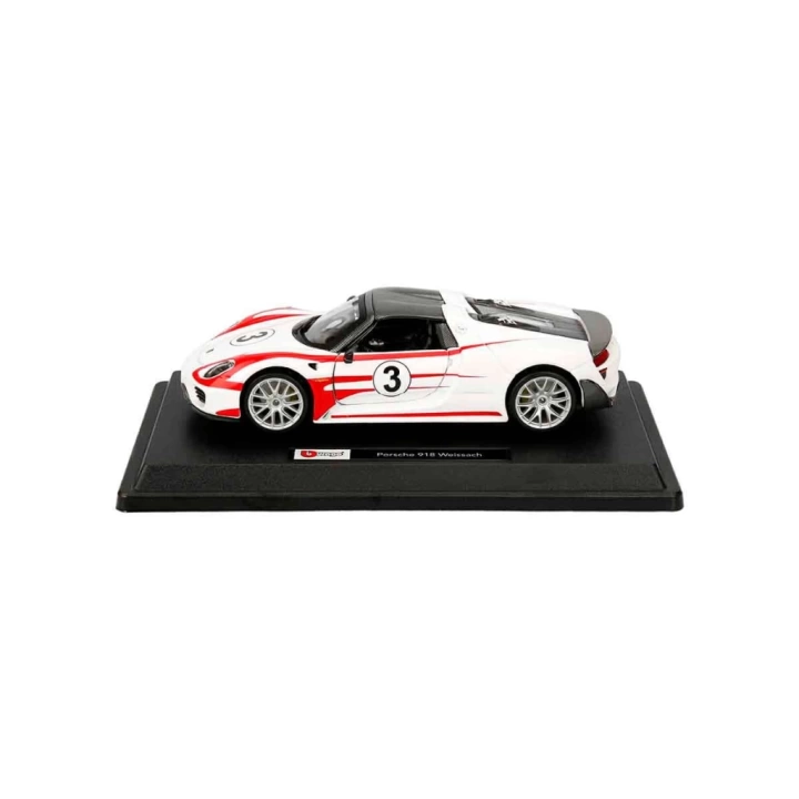 BFS  Bburago 1:24 Porsche 918 Spyder Model Araba 18-28009