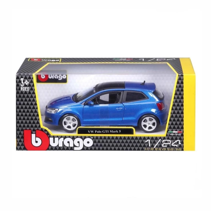 BFS   Bburago 1:24 Volkswagen Polo GTI Mark 5 Model Araba