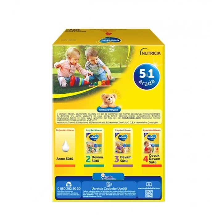 BFS   Bebelac Bebek Devam Sütü No4 400 Gr
