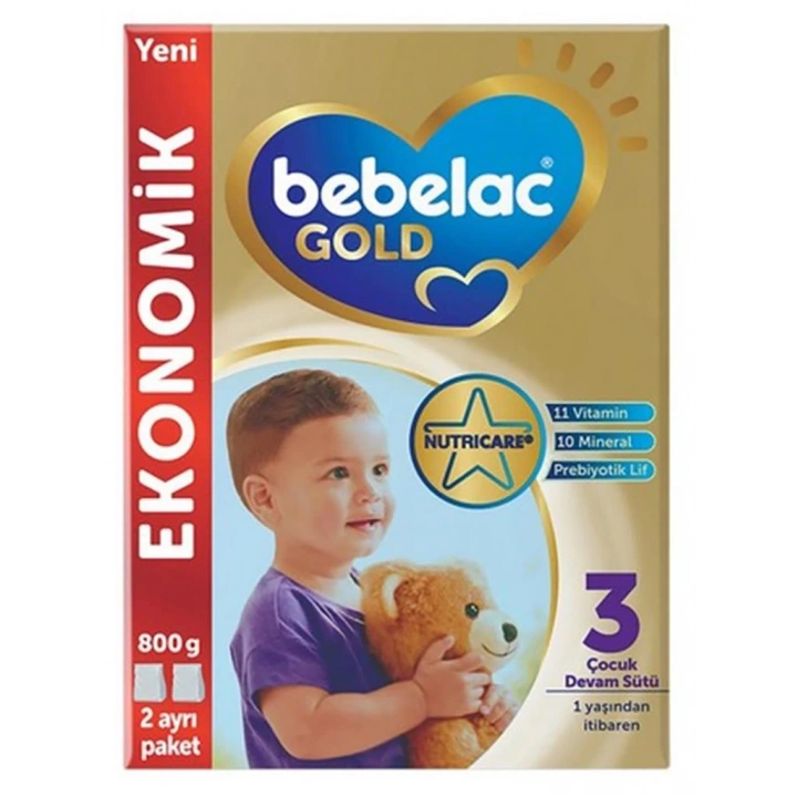 BFS   Bebelac Gold Bebek Devam Sütü No3 800 Gr