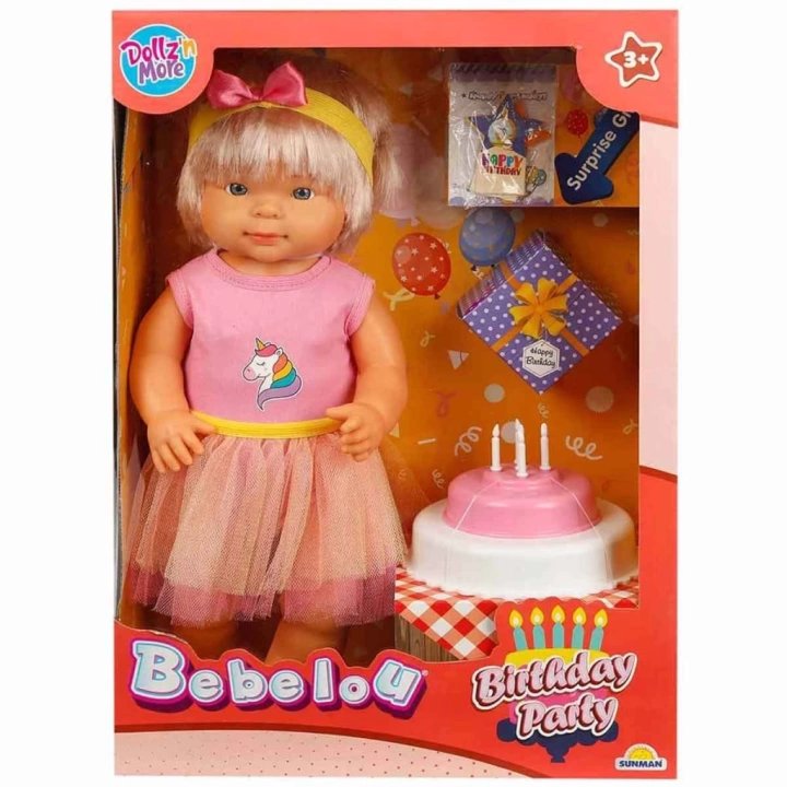 BFS   Bebelou Doğum Günü Bebeği 40 cm
