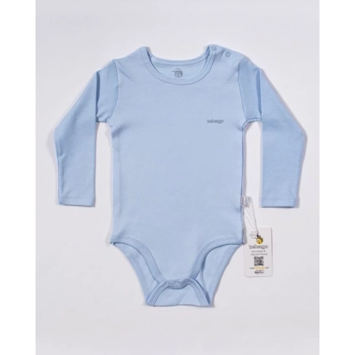 BFS   Bebengo BU4024 Basic Uzun Kol Yaş Body Mavi