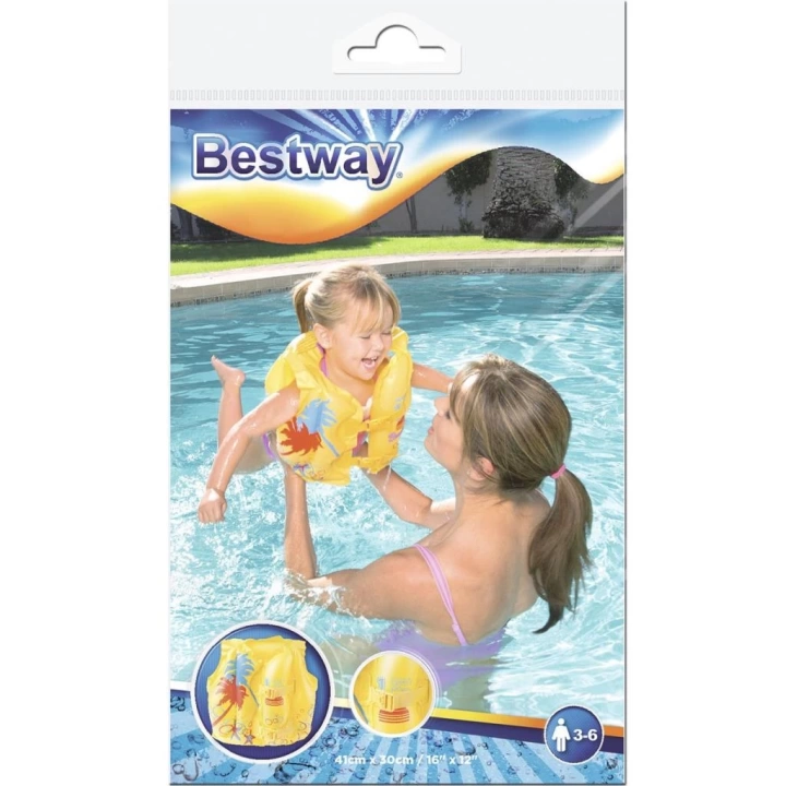 BFS   Bestway 32069 Tropikal Desenli Can Yeleği