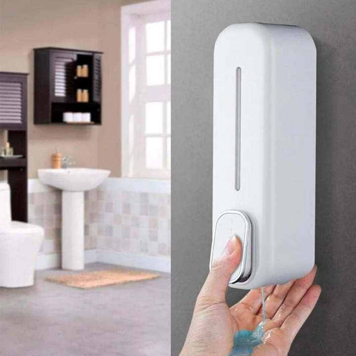 BFS  ® Beyaz Duvara Monte Sıvı Sabunluk Dispenser 300 ml