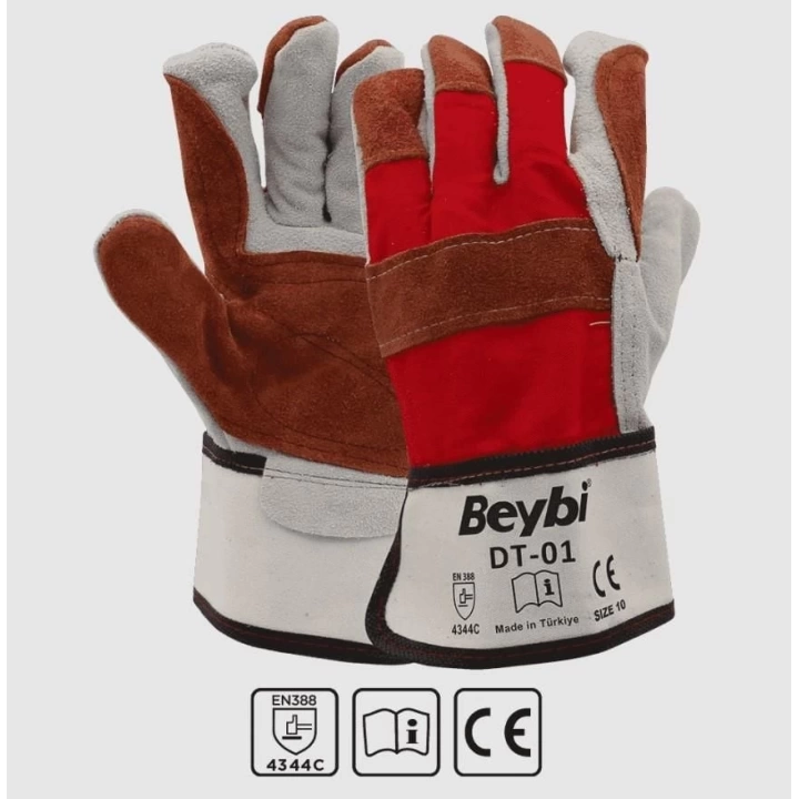 BFS Beybi DT-01 Deri Takviyeli Eldiven NO:10