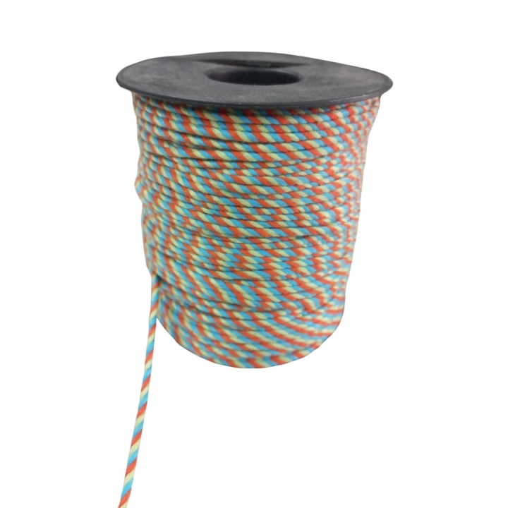 BFS Bileklik ipi, Hediye Paketleme ipi, Şans, Bereket, Aşk, Şifa, Güç 1 mm Pamuk  1 metre Yeşil