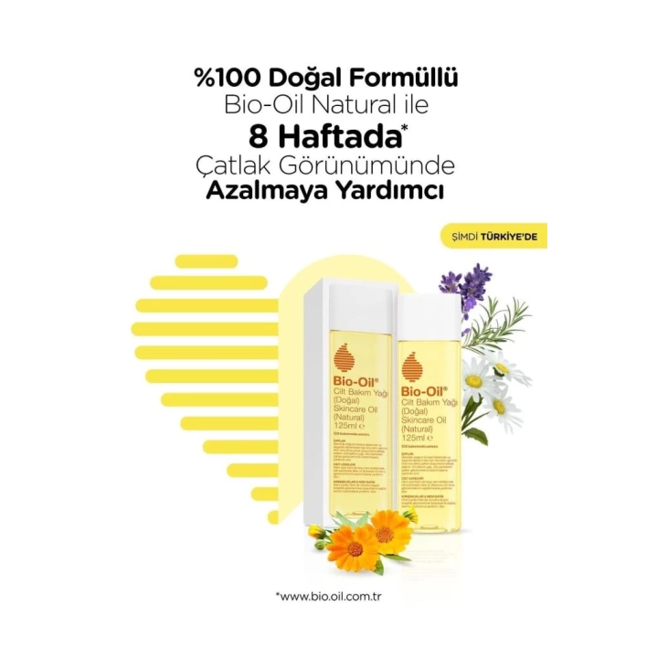 BFS   Bio-Oil Çatlak Karşıtı ve Natural Cilt Bakım Yağı 125ml