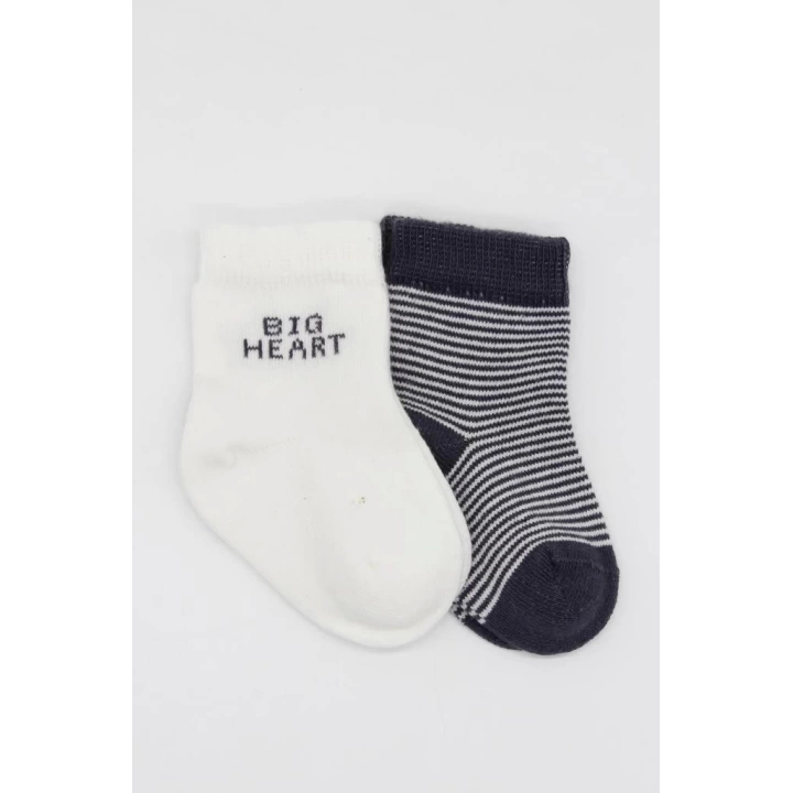 BFS   Bistyle Big Heart Penye Soket Çorap 2Li BS10117 Antrasit