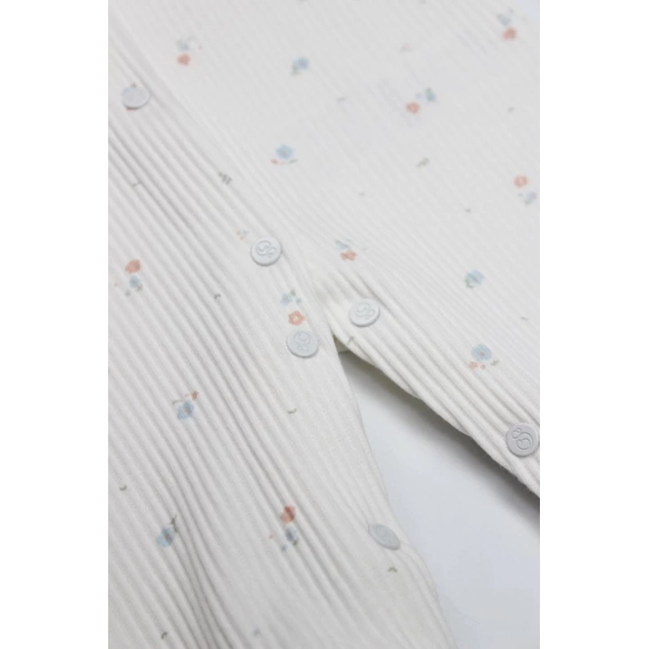 BFS  Bistyle Bloom White Tulum 15113 Ekru Gül Kurusu