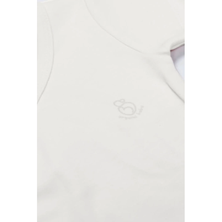 BFS  Bistyle Organik Natural Basic Style Kruvaze Uzun Kol Body BS17102 Ekru