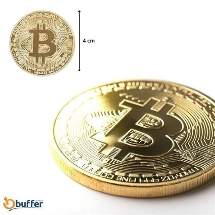 BFS  Bitcoin Madeni Hatıra Parası Madeni Bitcoin Hediye Sikke Para