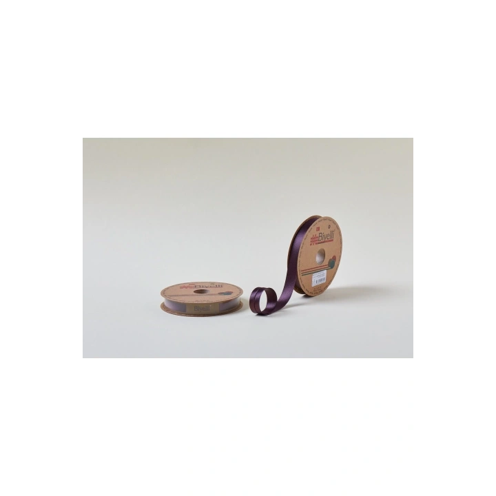 BFS Biye Saten Katlı 040 Bordo 2 cm 25 Metre %100 Polyester