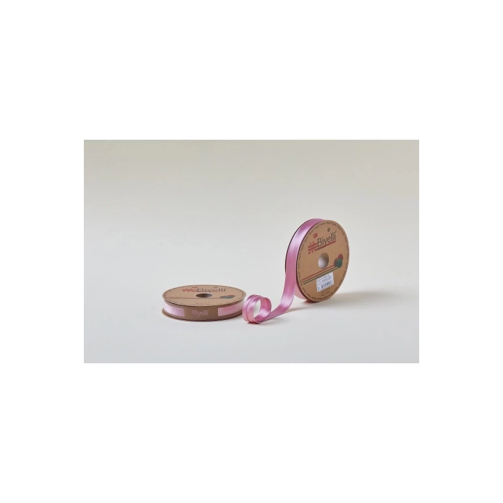 BFS Biye Saten Katlı 054 Gül Kurusu 2 cm 25 Metre %100 Polyester
