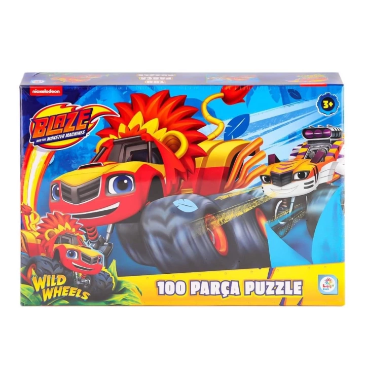 BFS   BL0048 Blaze Monster Machines 100 Parça Puzzle -Laçokids