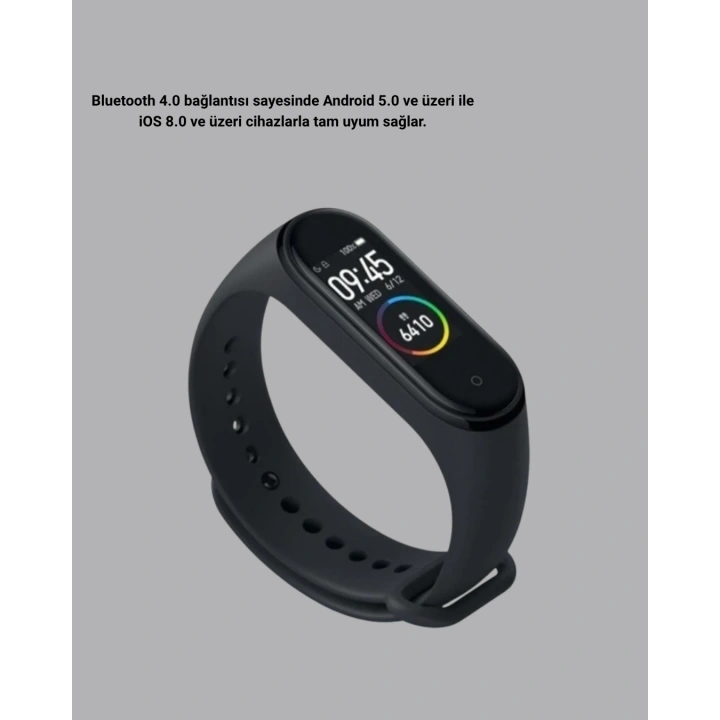 BFS Bluetooth Akıllı Bileklik Spor Modlu Kalp Atış Takipli Uyku Analizli