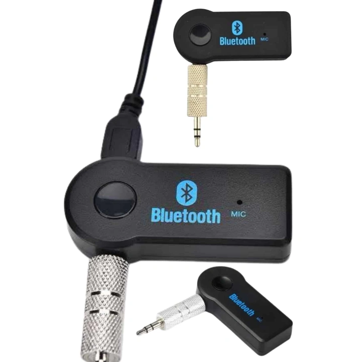 BFS Bluetooth Araç Kiti Aux Çıkışlı  Telefon Müzik Alıcı Tüm Cihazlara Uyumlu
