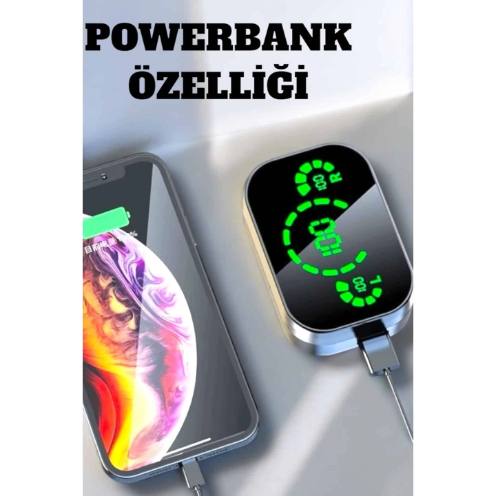 BFS Bluetooth Kulaklık Çift Telefon Desteği ve Suya Dayanıklı Powerbankli