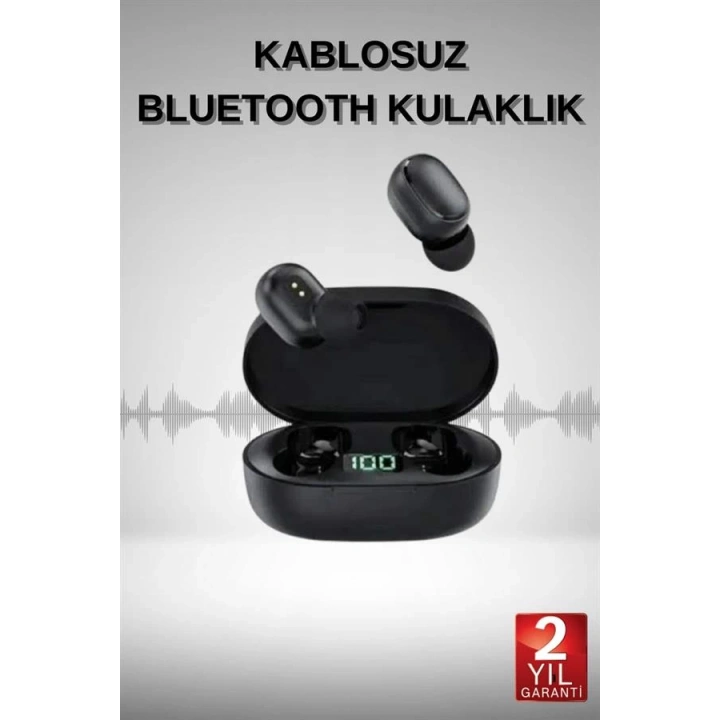 BFS Bluetooth Kulaklık Dijital Göstergeli Yüksek Ses Kaliteli Uzun Pil Ömrü