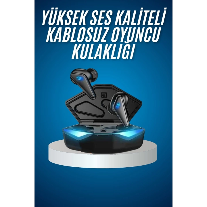 BFS Bluetooth Kulaklık Oyuncu Kulaklığı RGB Işıklı Oyunlarda Düşük Gecikme