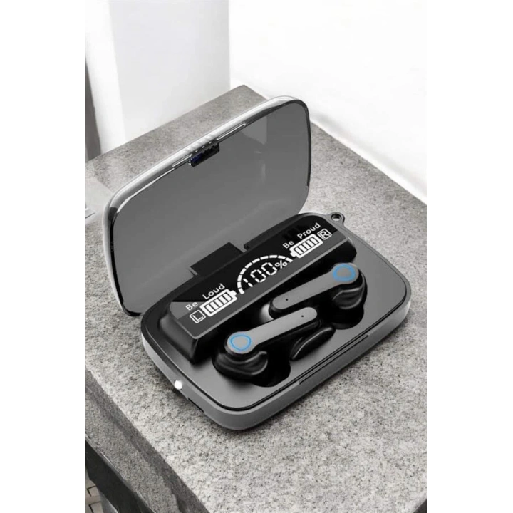 BFS Bluetooth Kulaklık Powerbankli Dijital Göstergeli Dokunmatik Kontrol