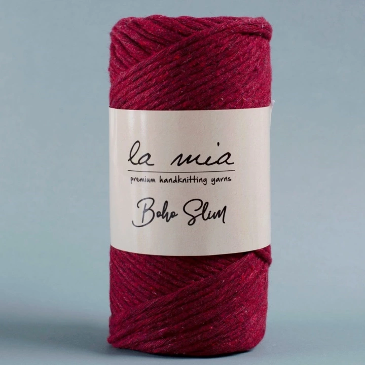 BFS  Boho Slim Bordo El Örgü İpi -L065 - 34200
