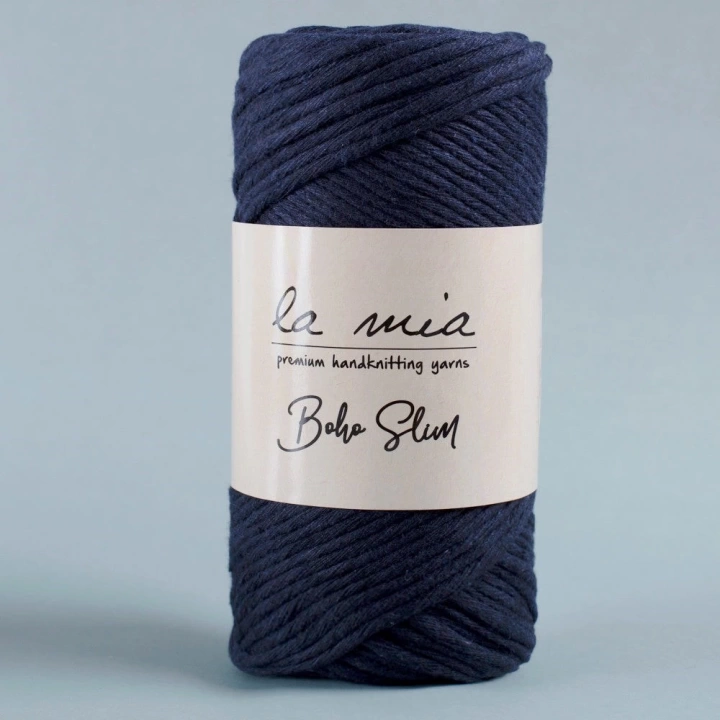 BFS  Boho Slim Lacivert El Örgü İpi -L023 - 34202