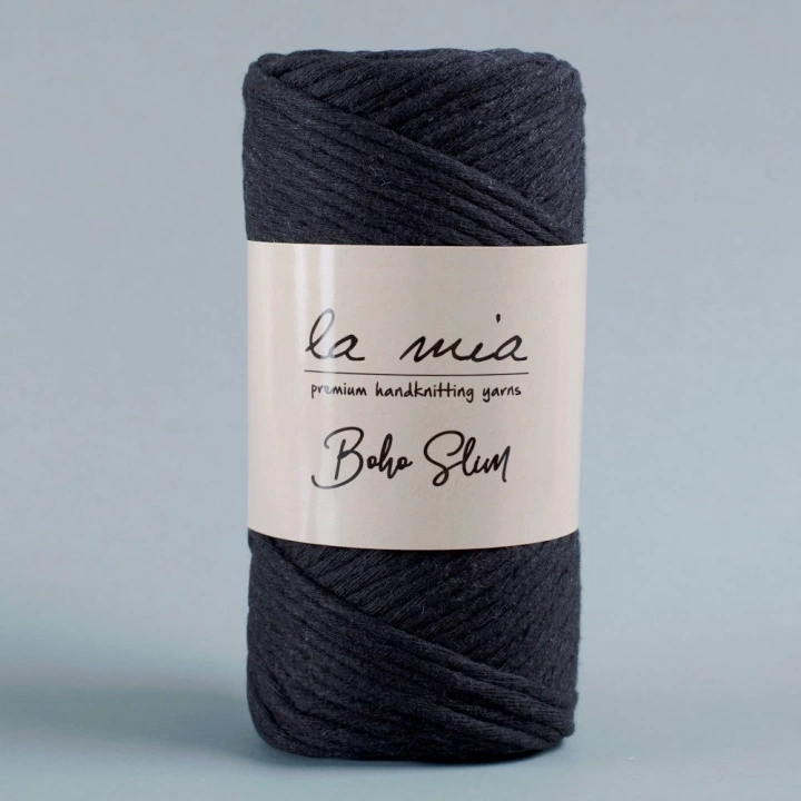BFS  Boho Slim Siyah El Örgü İpi -L006 - 34203